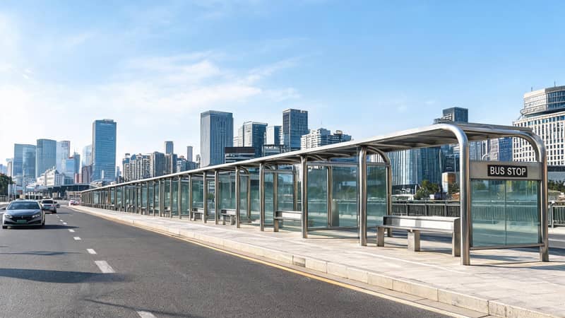 宿迁市区公交候车亭建设项目